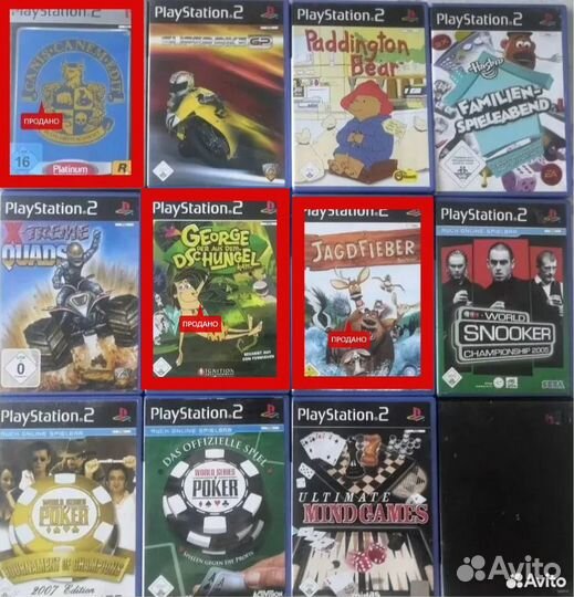 Игры на PS2 лицензия