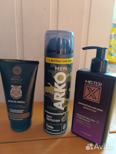 Гель для душа мужской