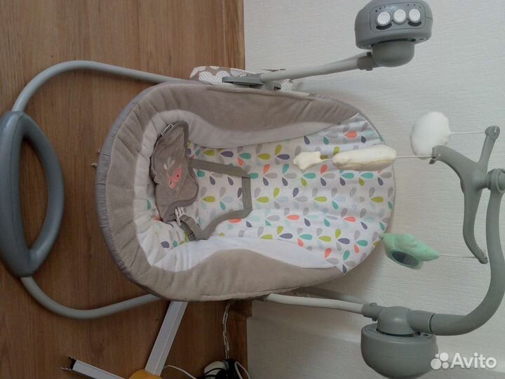 Детские качели шезлонг