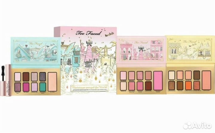 TOO face набор Christmas Around The World
