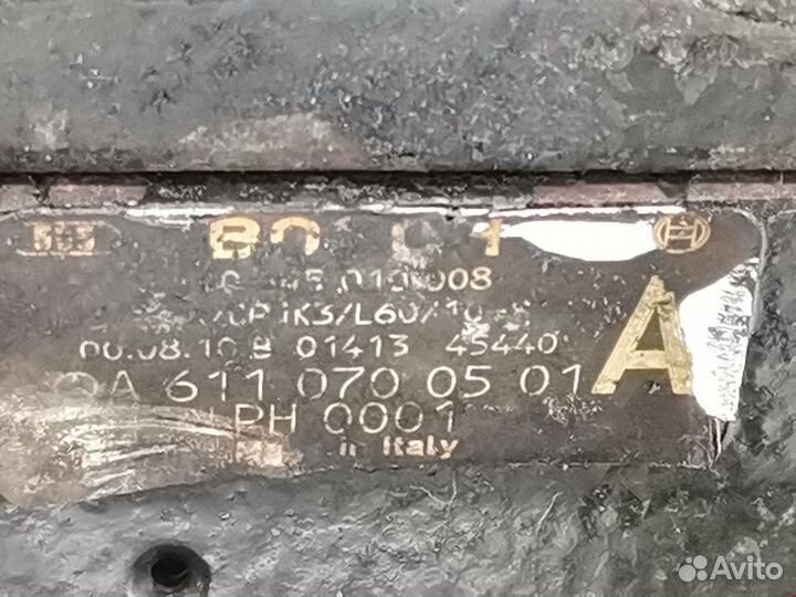 Тнвд для mercedes-benz C-Class (W203) A6110700501