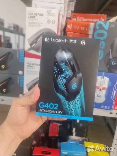 Мышь Logitech G402 Hyperion Fury USB