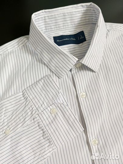 Рубашка мужская abercrombie&fitch р. L