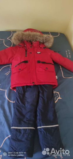 Зимний комбинезон на мальчика 98 р