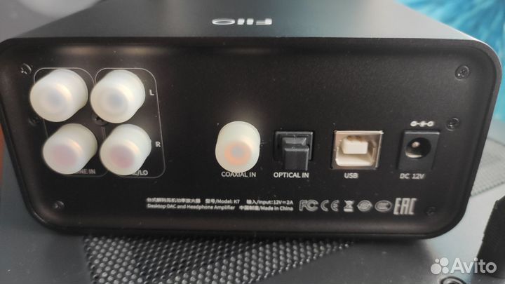 Цап усилитель для наушников Fiio K7