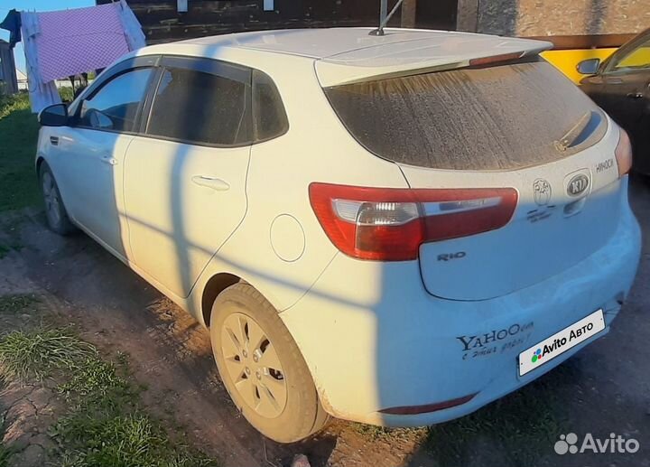 Kia Rio 1.6 МТ, 2014, 240 053 км