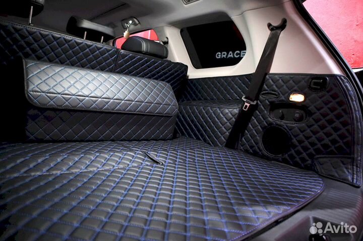 3Д коврики из экокожи exeed