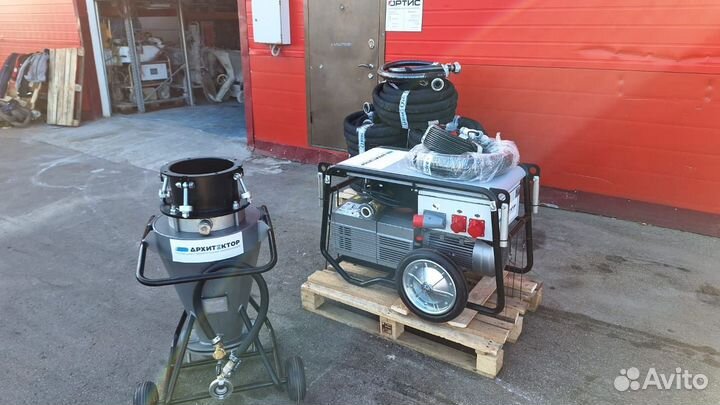 Аренда штукатурных станций и птс