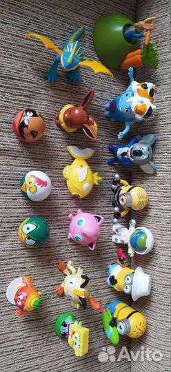 Игрушки из макдональдса