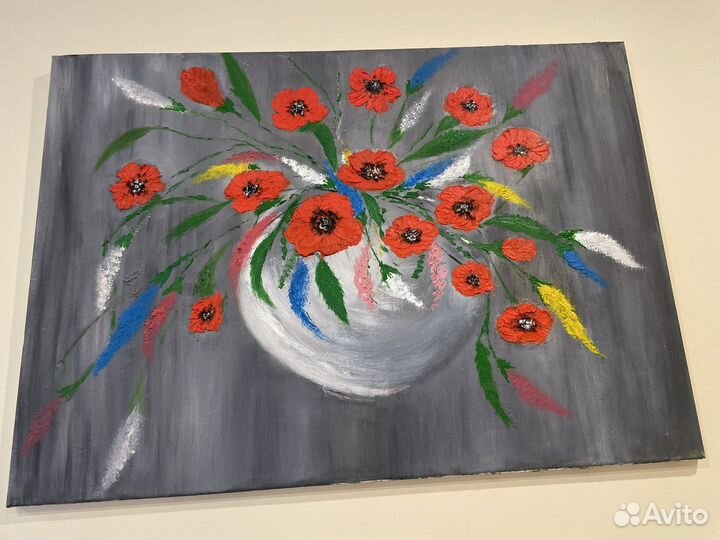 Картина неизвестного художника привезена с Парижа