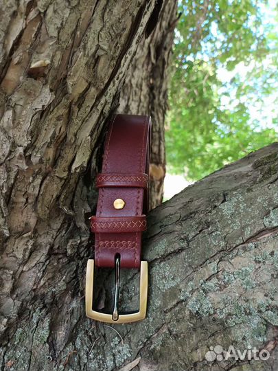 Ремени из натуральной кожи