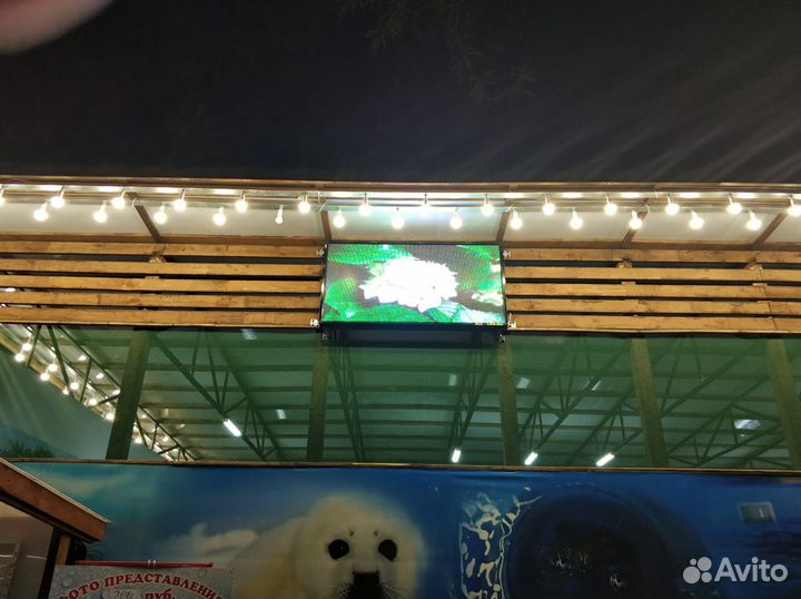 Светодиодный экран для улицы 133*69см