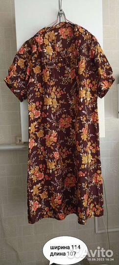 Одежда из СССР. Платье трикотиновое