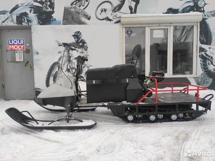 Мотобуксировщик Бурлак-М Егерь Экспедитор 18.5 л.с