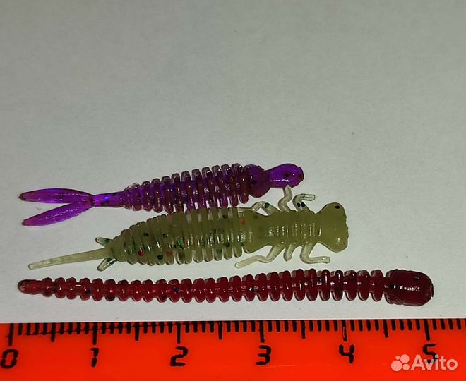 Набор 100 приманок для микроджига и мормышинга