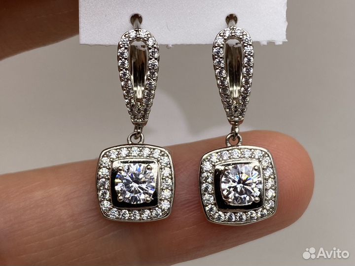 Серьги. Английский замок