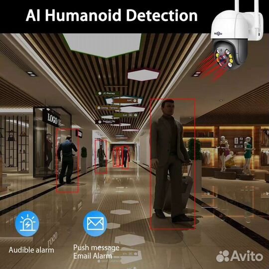 Видео камера wi fi ip ptz внешняя 3 мр