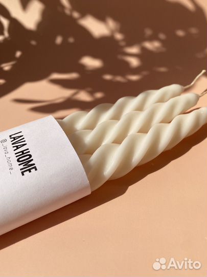 Свечи столовые для дома