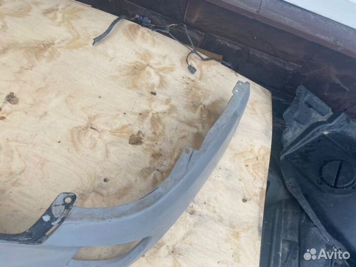 Юбка бампера задняя Toyota Highlander 2013