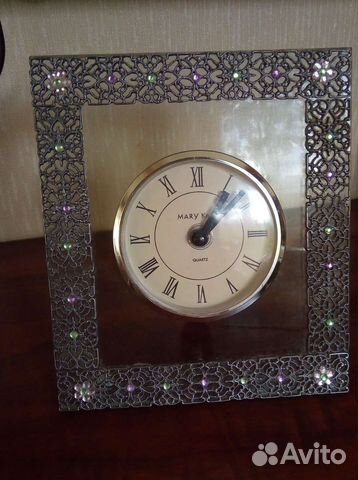 Часы настольные каминные стиль хайтек