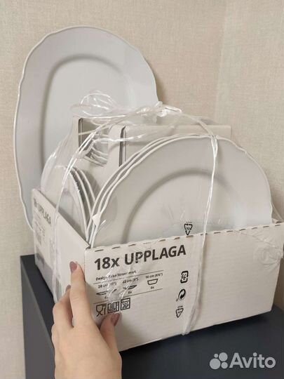 Набор посуды сервиз upplaga IKEA