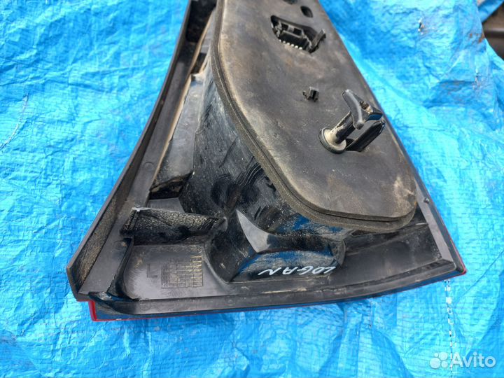 Фонарь задний левый Renault Logan Рено Логан