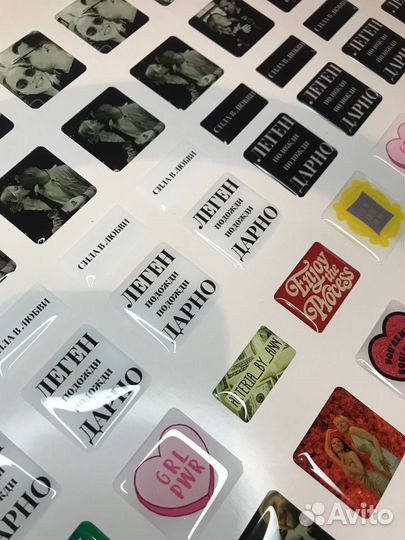 3D стикеры опт