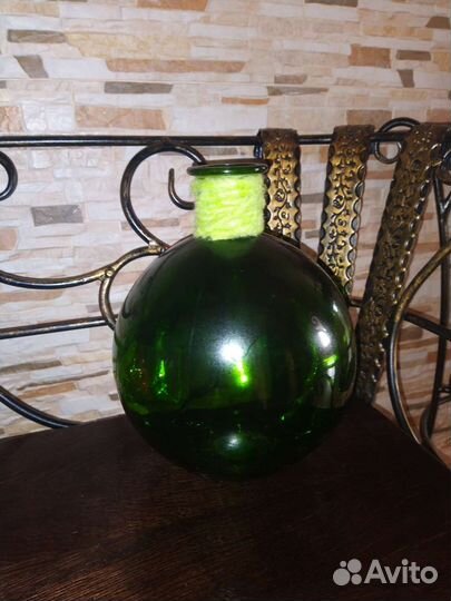 Ваза цветное стекло