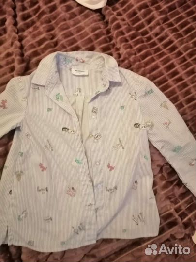 Рубашка на девочку
