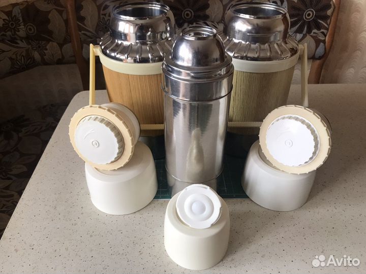 Термоса Салют 1979, 1982, 1984 СССР