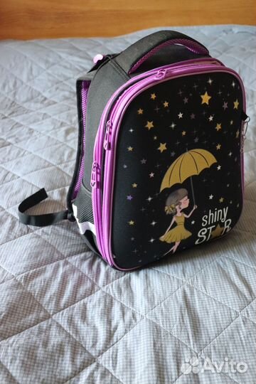 Ранец школьный для девочки Brauberg Premium