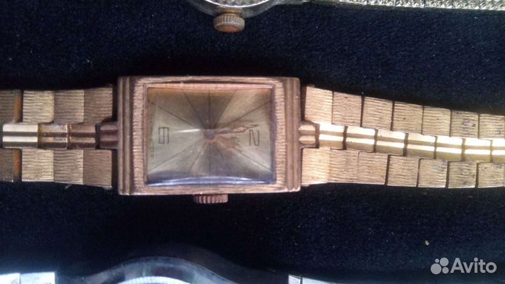 Часы с позолотой СССР