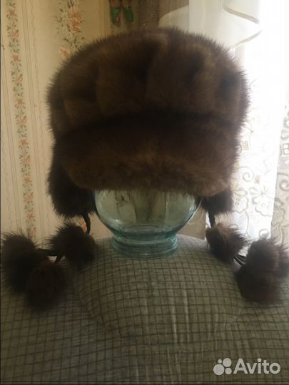 Шапка норковая