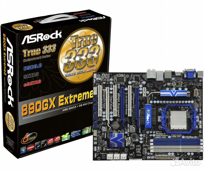 Материнская плата Socket AM3 AsRock 890GX Extreme3