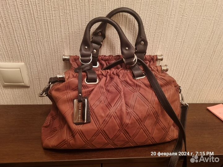 Сумка кожаная Италия