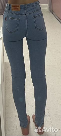 Джинсы скинни женские