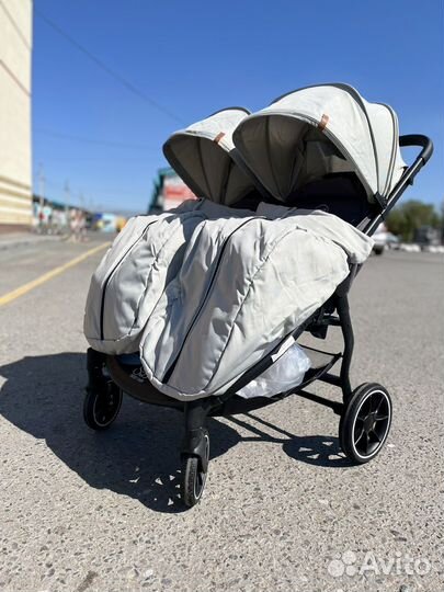 Коляска для двойни прогулочная
