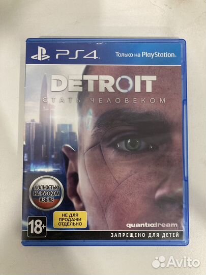 Игра для playstation ps4 Detroit Стать Человеком