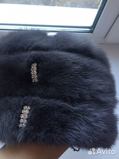 Шапка норковая