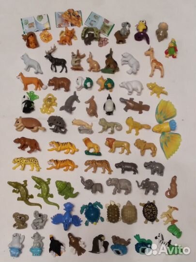 Животные из киндера