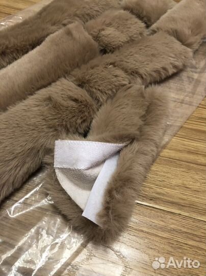 Мех (комплект) на недоуздок для лошади