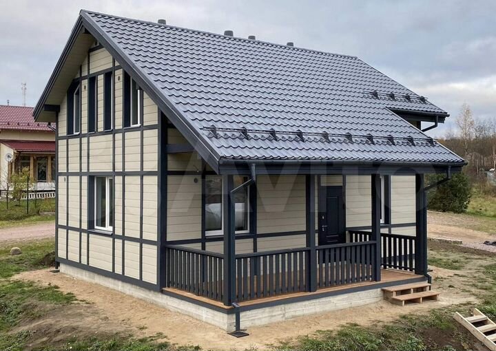 Дом 160 м² на участке 6 сот.