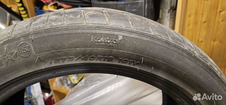 Hankook Ventus S1 Evo 2 K117 245/45 R19 и 275/40 R19 109