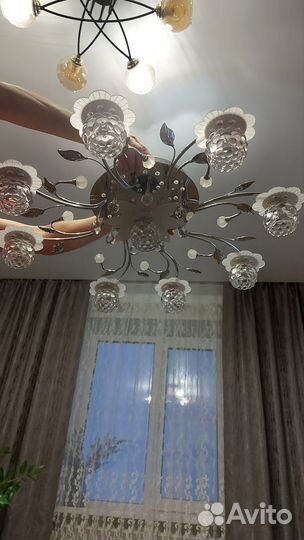 Люстра с пультом