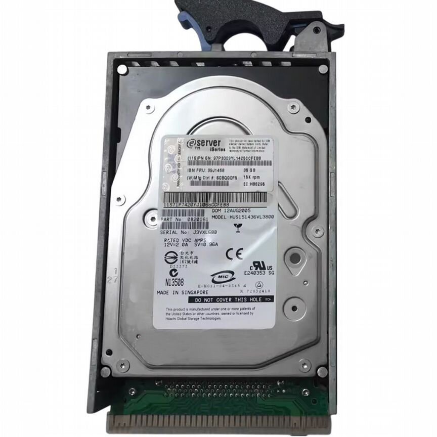 [53P5972] Жесткий Диск Ibm 35gb U320scsi 3.5" Hdd 53p5972