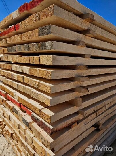 Доска обрезная от производителя