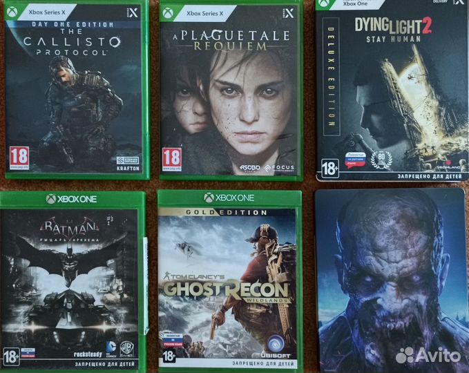 Игры на xbox One