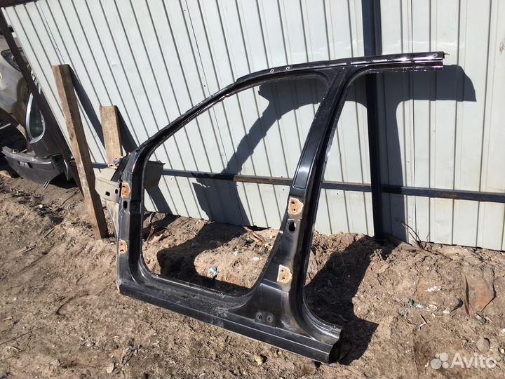 Порог Логан средняя стойка левый порог Рено