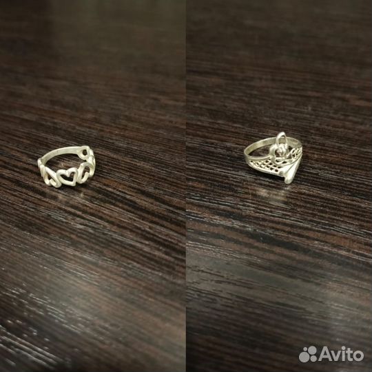 Серьги кольца