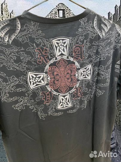 Футболка affliction type sk8